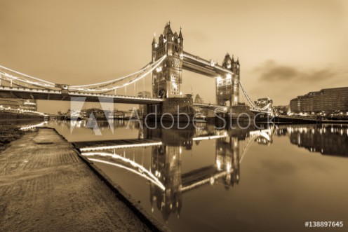 Picture of Tower Bridge in London UK